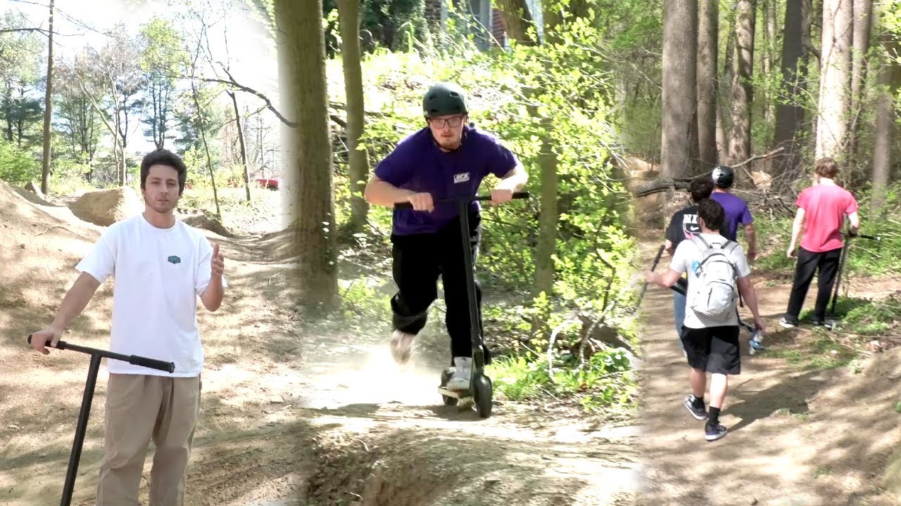 Finding Dirt Scooter Jumps