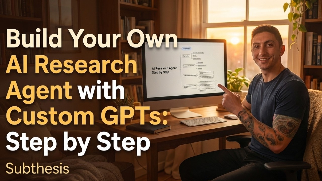 Build Your Own AI Research Agent with Custom GPTs:  Step by Step