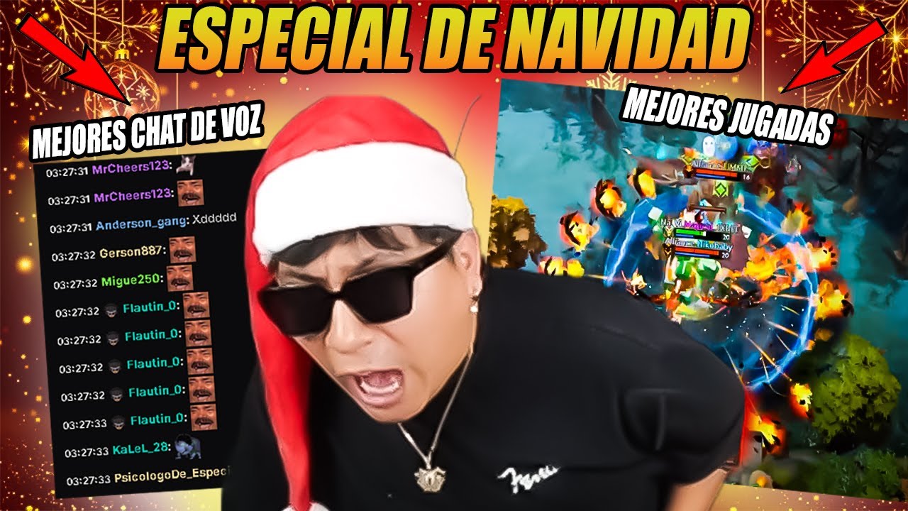 🎅 ESPECIAL DE NAVIDAD | MACARIUS 🎅. MEJORES CHAT DE VOZ Y JUGADAS🎄🎄.