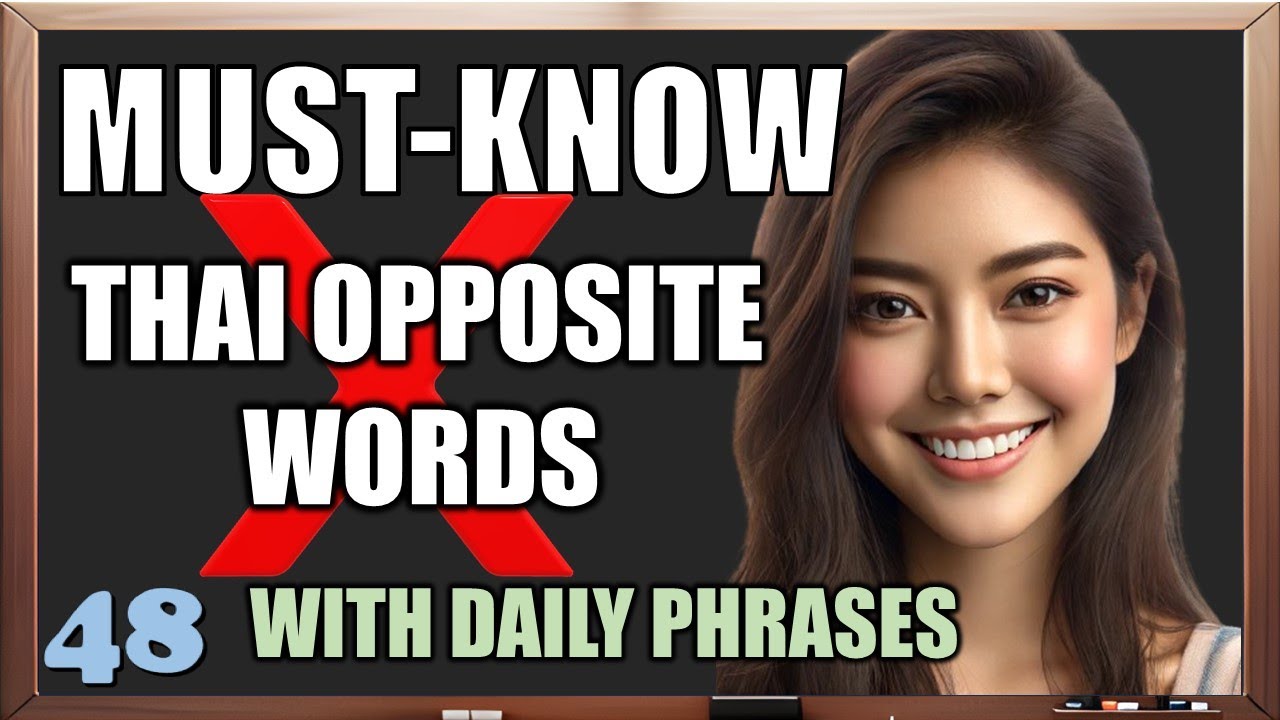 Learn Thai : Must Know Essential Phrases for Beginners