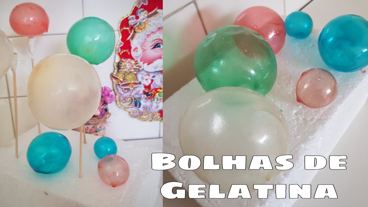 BOLHAS DE GELATINA PARA BOLOS - MIRIÃ CLEMENTE