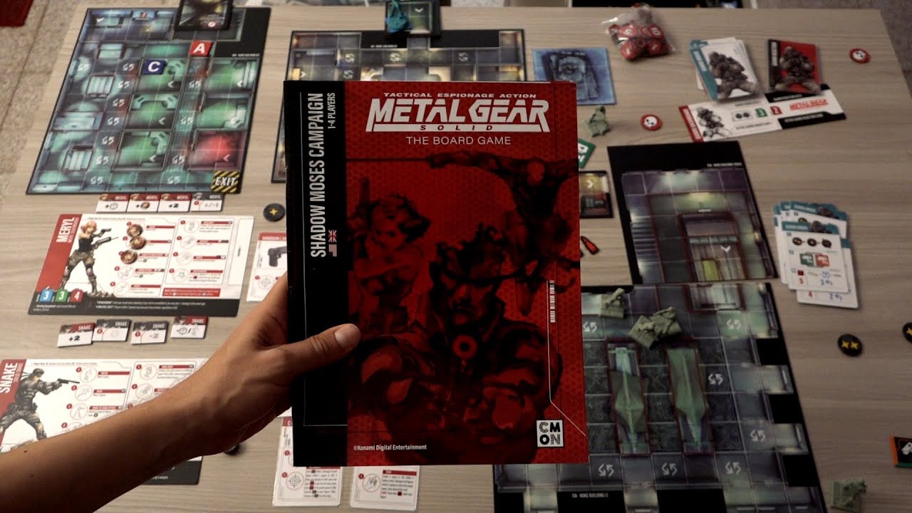 Metal Gear Solid Board game - fallimenti solo fallimenti