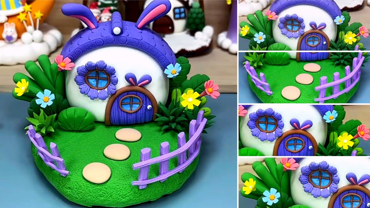 Clay making   ideas// ক্লে দিয়ে ঘর বানানো 🏡ক্লে দিয়ে জিনিস বানানো clay🌹  art / craft ideas.