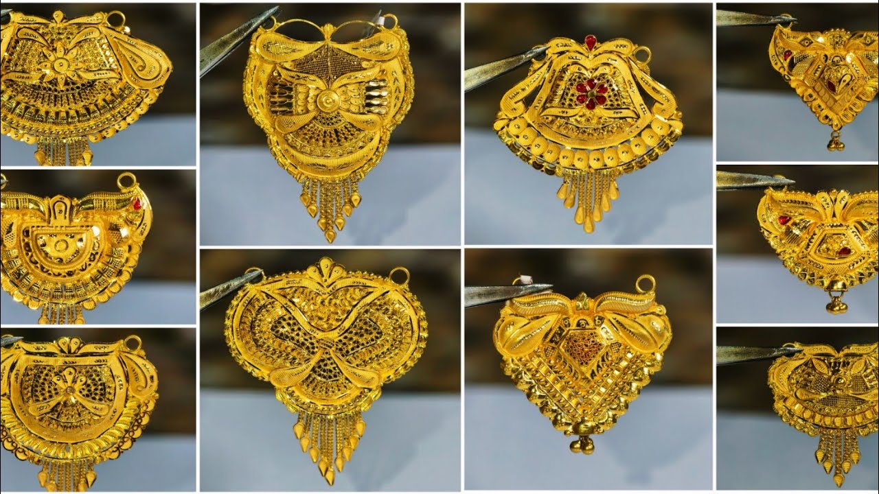 मंगलसूत्र के लॉकेट की डिजाइन | Sone ka locket | Pure gold mangalsutra pendant design mangalsutra