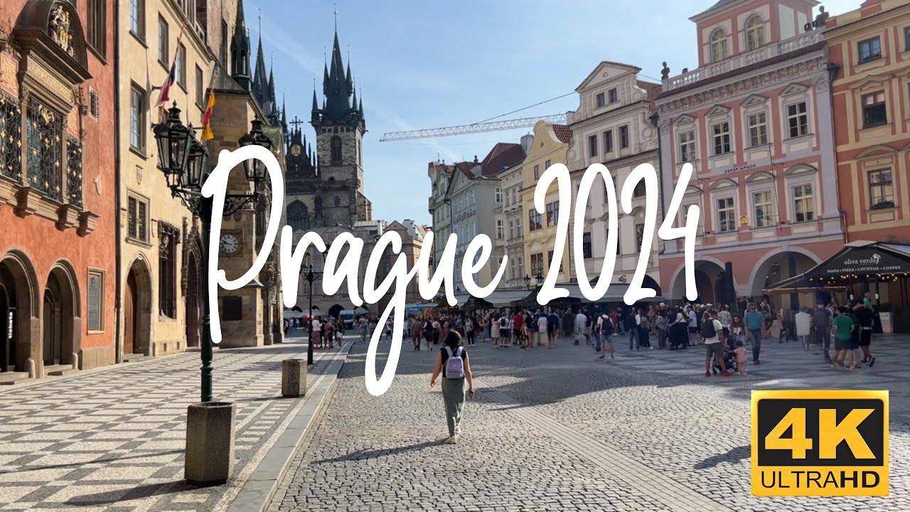 Prague 2024  in 4K - 