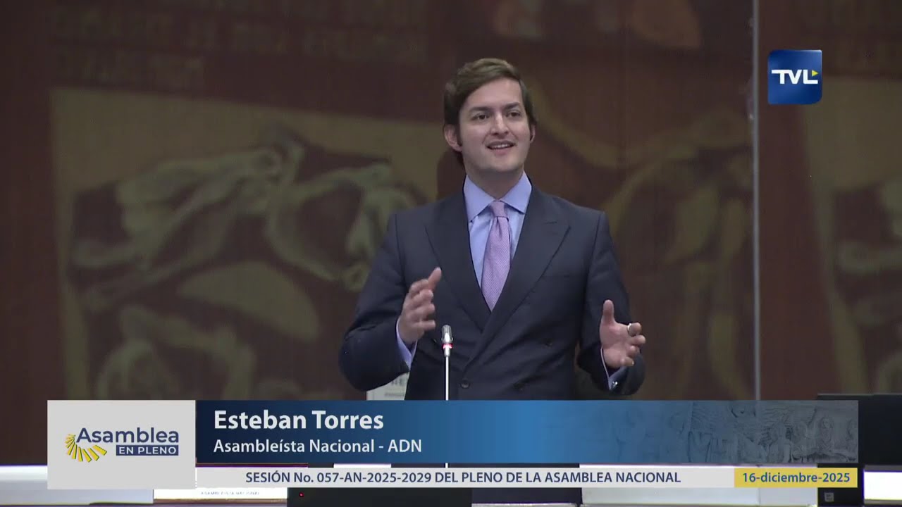 Asambleísta Esteban Torres - Sesión 057