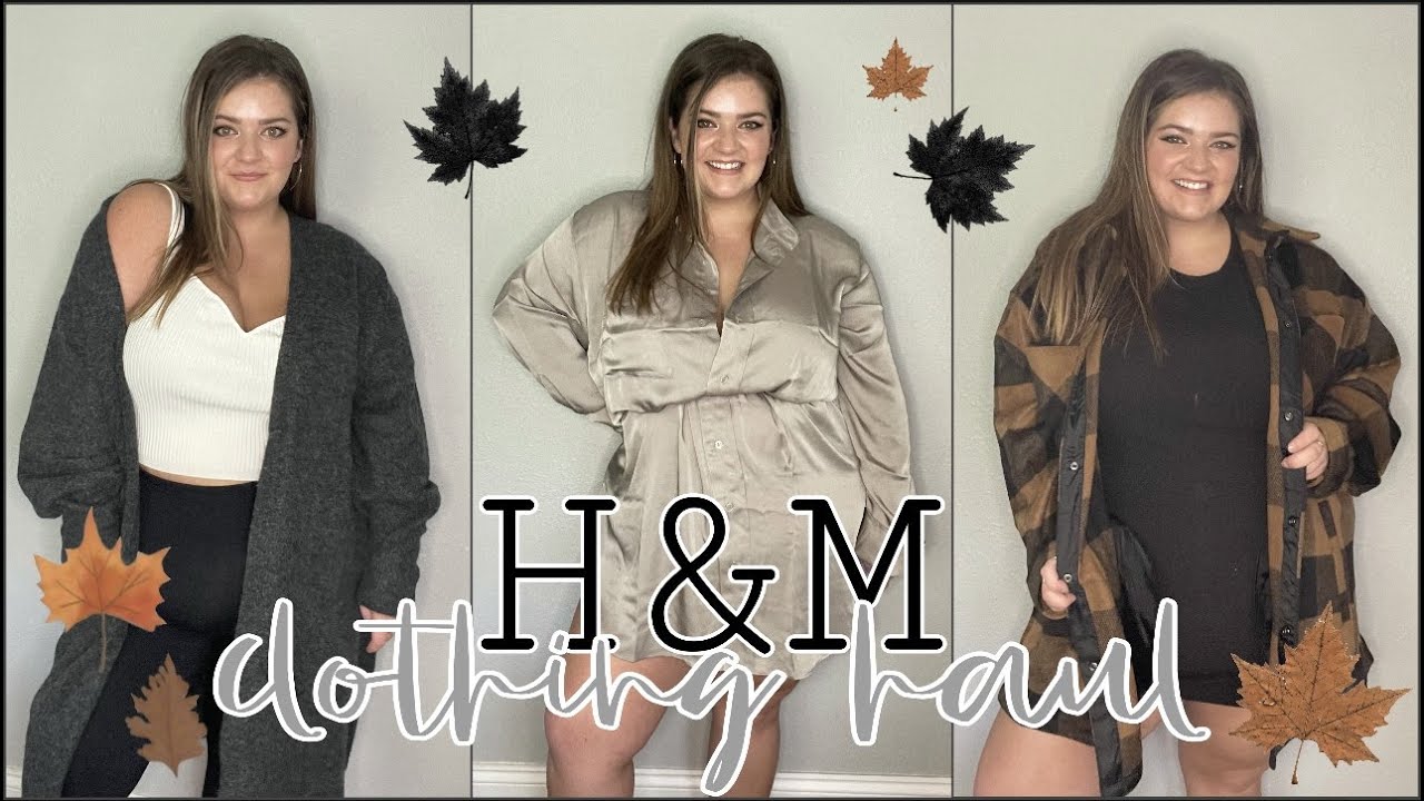 H&M CLOTHING HAUL | PLUS SIZE TRY- ON | SIZE 16 | FIRST IMPRESSIONS!