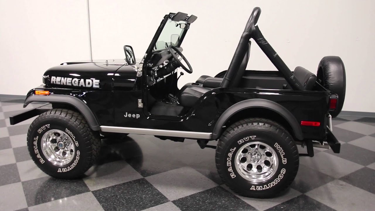 2969 ATL 1978 Jeep CJ 5 Renegade