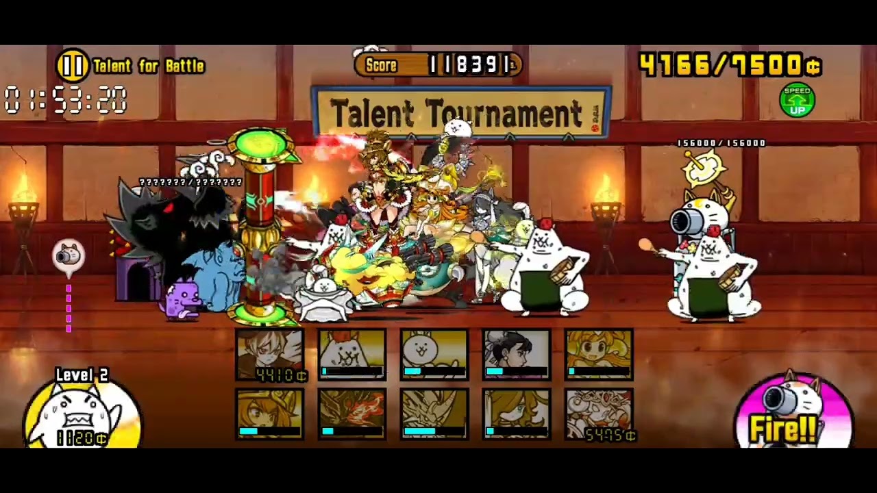 The Battle Cats - Arena of Destiny: Talent for Battle [Knockback]