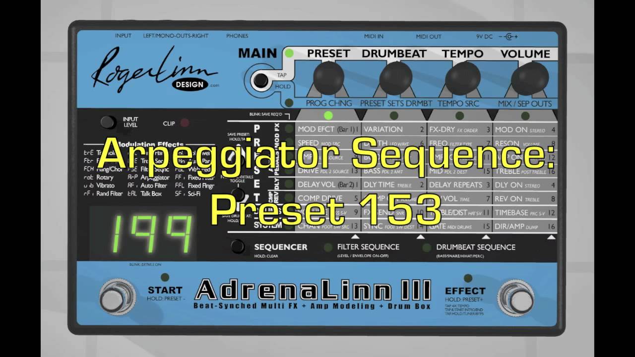 AdrenaLinn III Guitar Multi Effects Pedal - Introduction