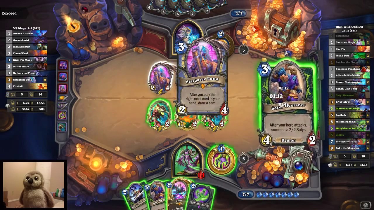 Power Up Those Demon Puppers! : Wild Odd Demon Hunter : Ashes of Outland : Hearthstone