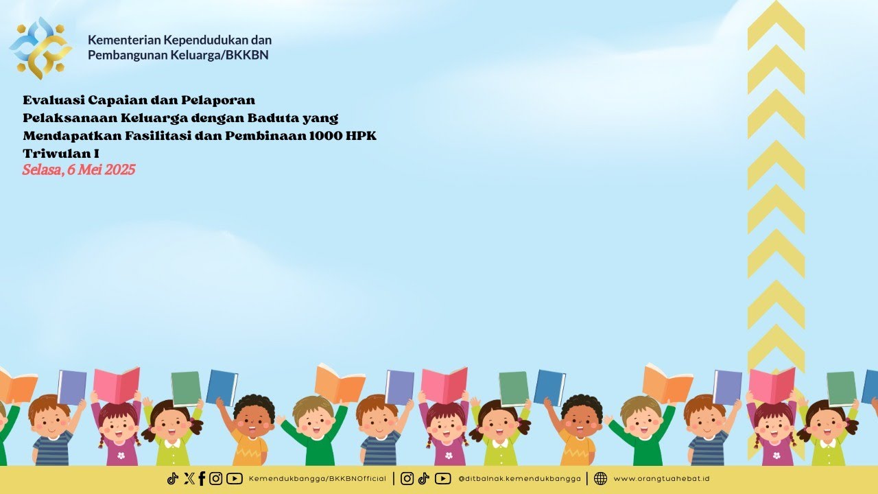 Evaluasi Capaian dan Pelaporan Fasilitasi dan Pembinaan 1000 HPK Triwulan I - 6 Mei 2025