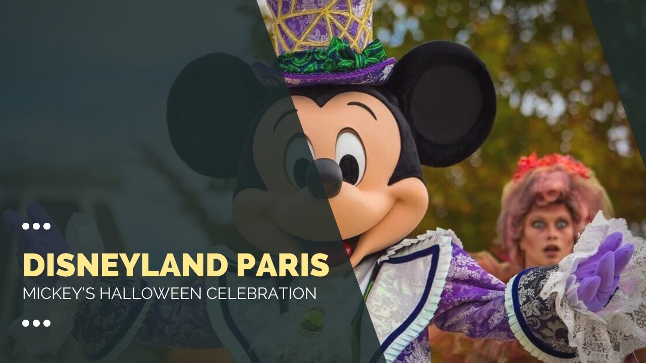 Mickey’s Halloween Celebration - Second Parade and Show Stop of the day [4K Multi-angle]