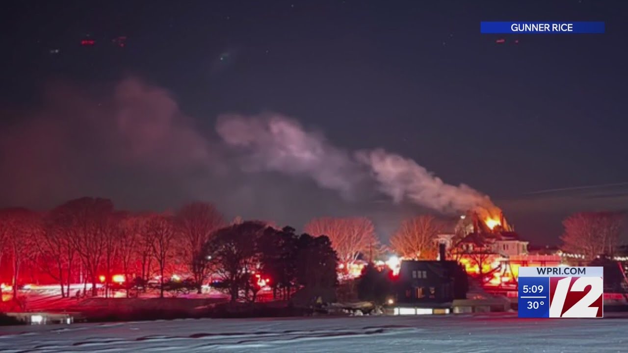 Newport’s Castle Hill Inn significantly damaged by fire