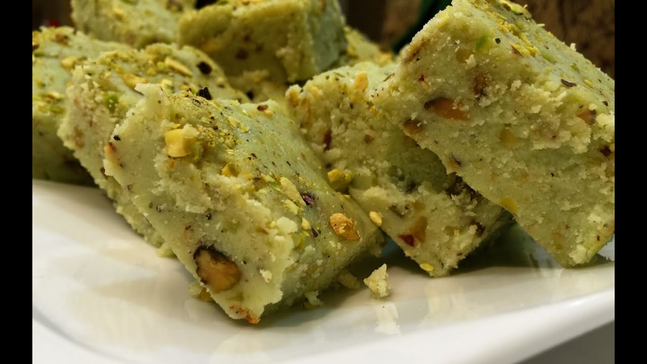 Pistachio Fudge or Pista Burfee