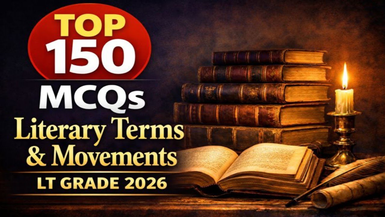 Literary Terms & Movements MCQ | English Literature Exam Prep | LT Grade 2026 @TheLitLane 