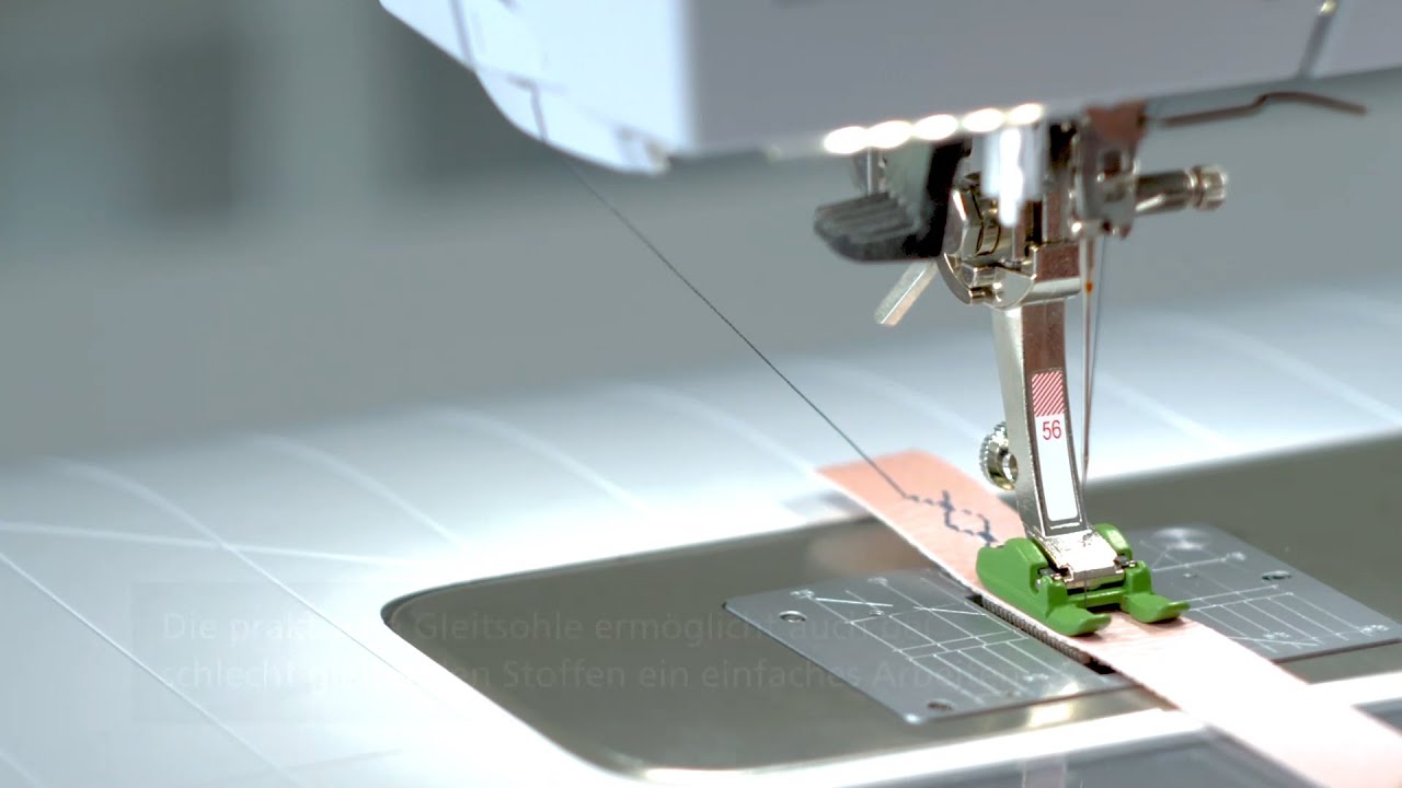 Tutorial: Leder und Kunstleder nähen mit den Gleitsohlenfüssen von BERNINA