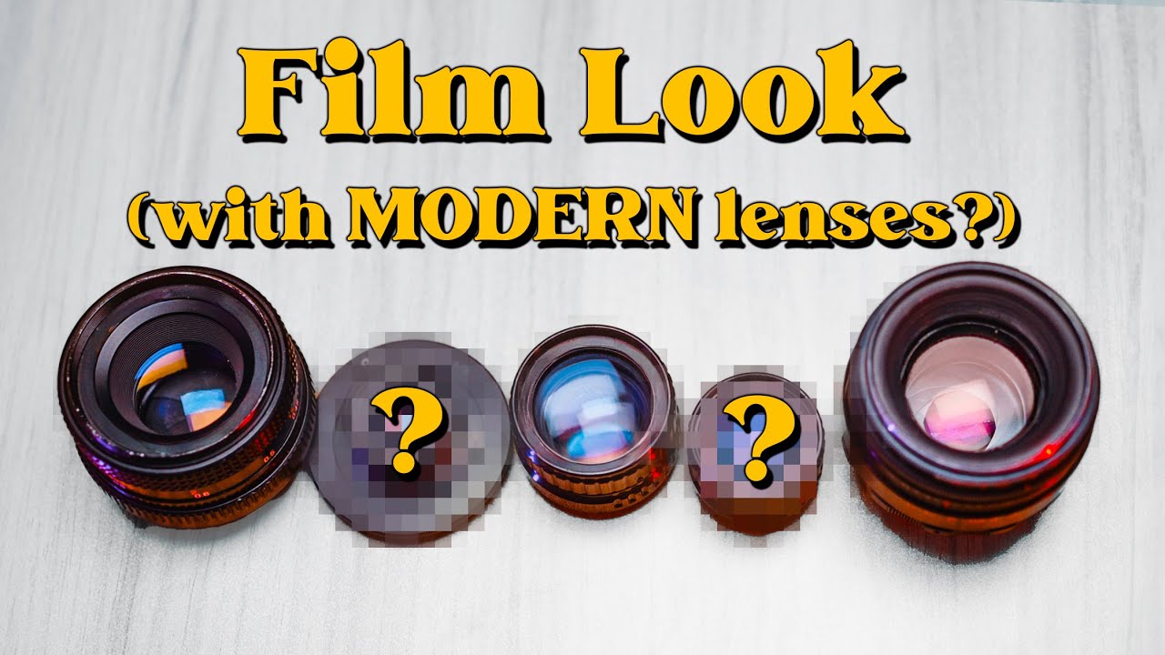 Which cheap, modern lenses look like film?