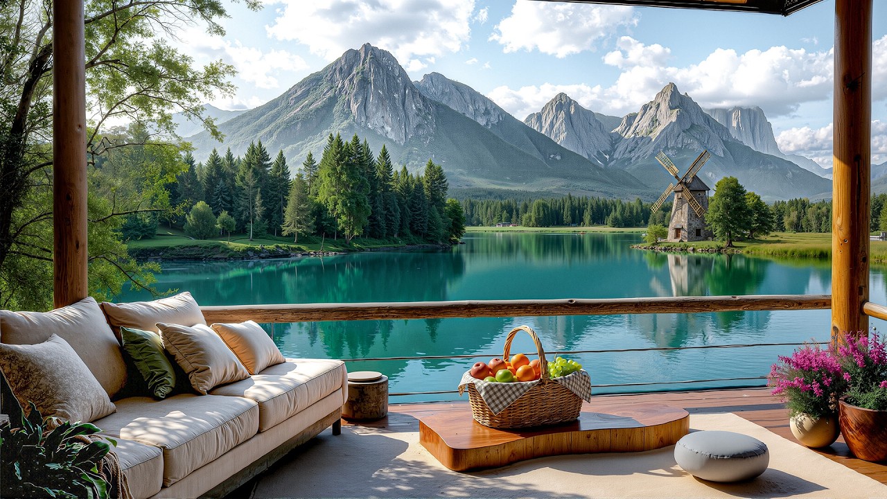 Mellow Jazz For A Relaxing Morning - Sweet Jazz Background Music In The Tranquill Cabin Space