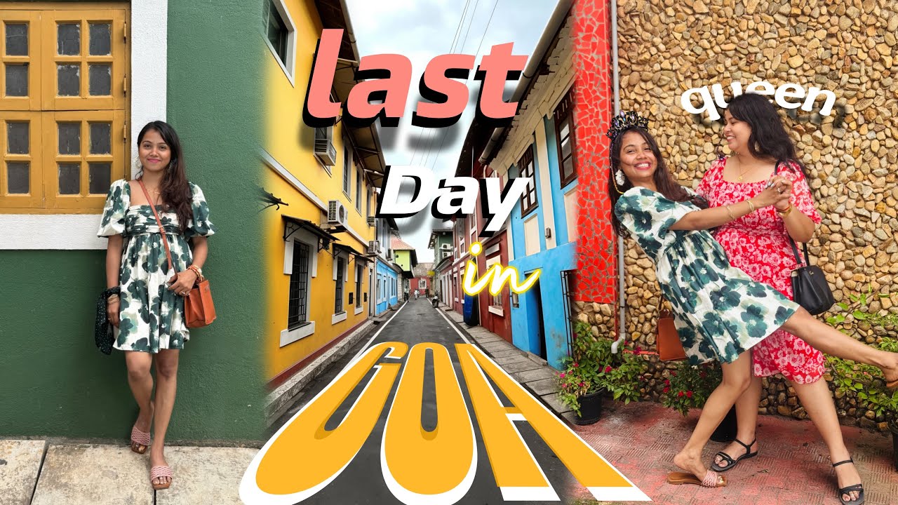 Hidden Europe of Goa | Fontainhas | last day 💔