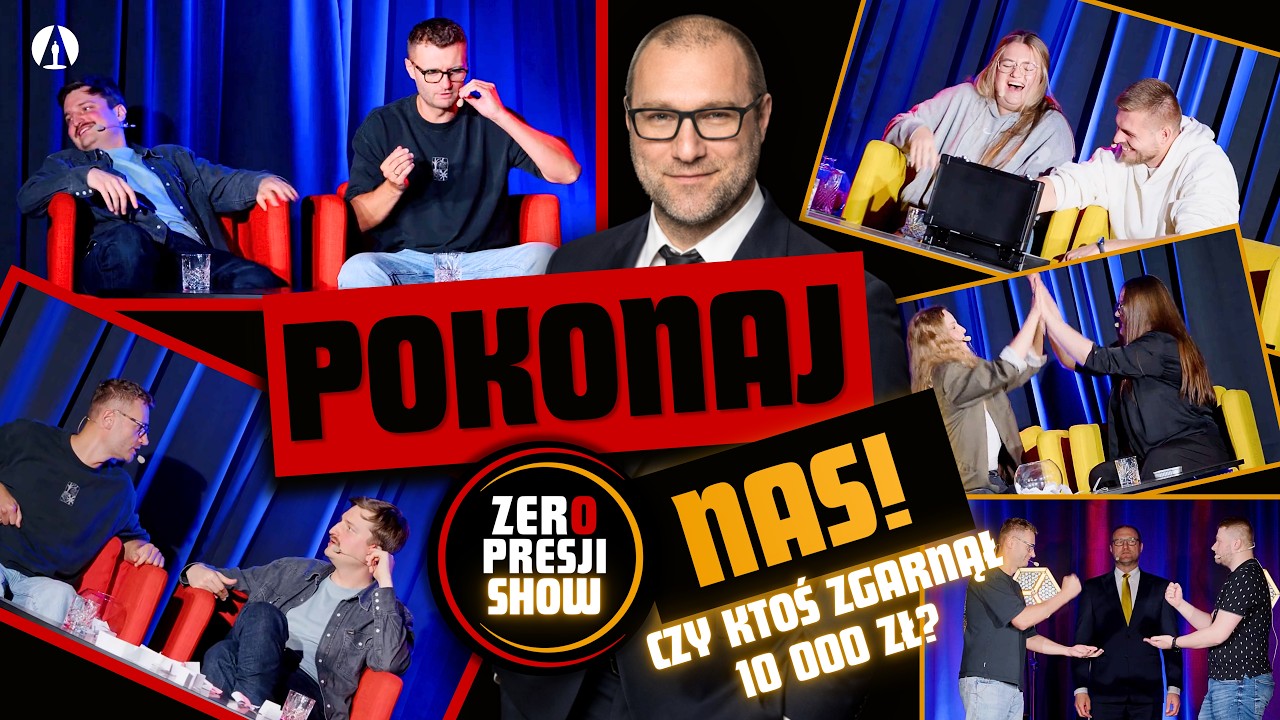Widownia kontra Ruciński i Sikora o 10 000 zł | Zero Presji Show S5E1