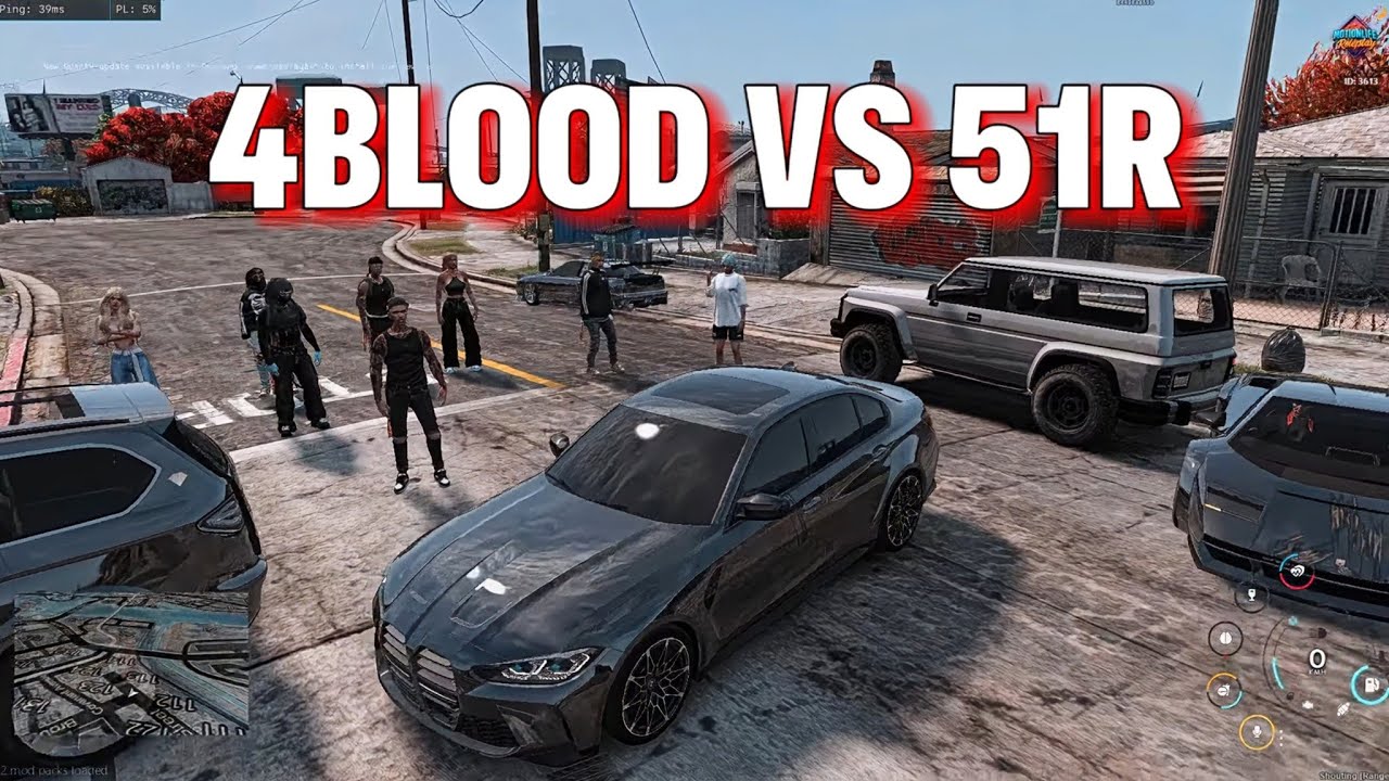 4BLOOD MELAWAN GANG 51R...#motionliferp