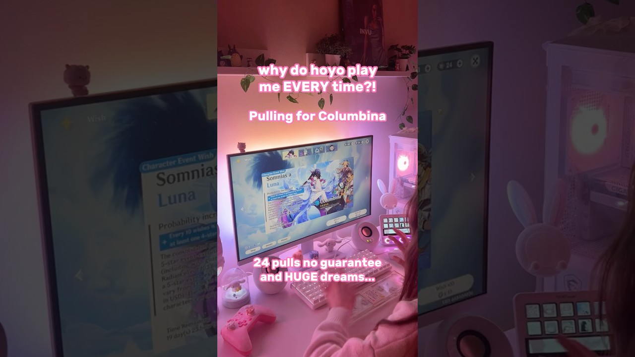 EVERY genshin player pulling for Columbina like 😭✨ 