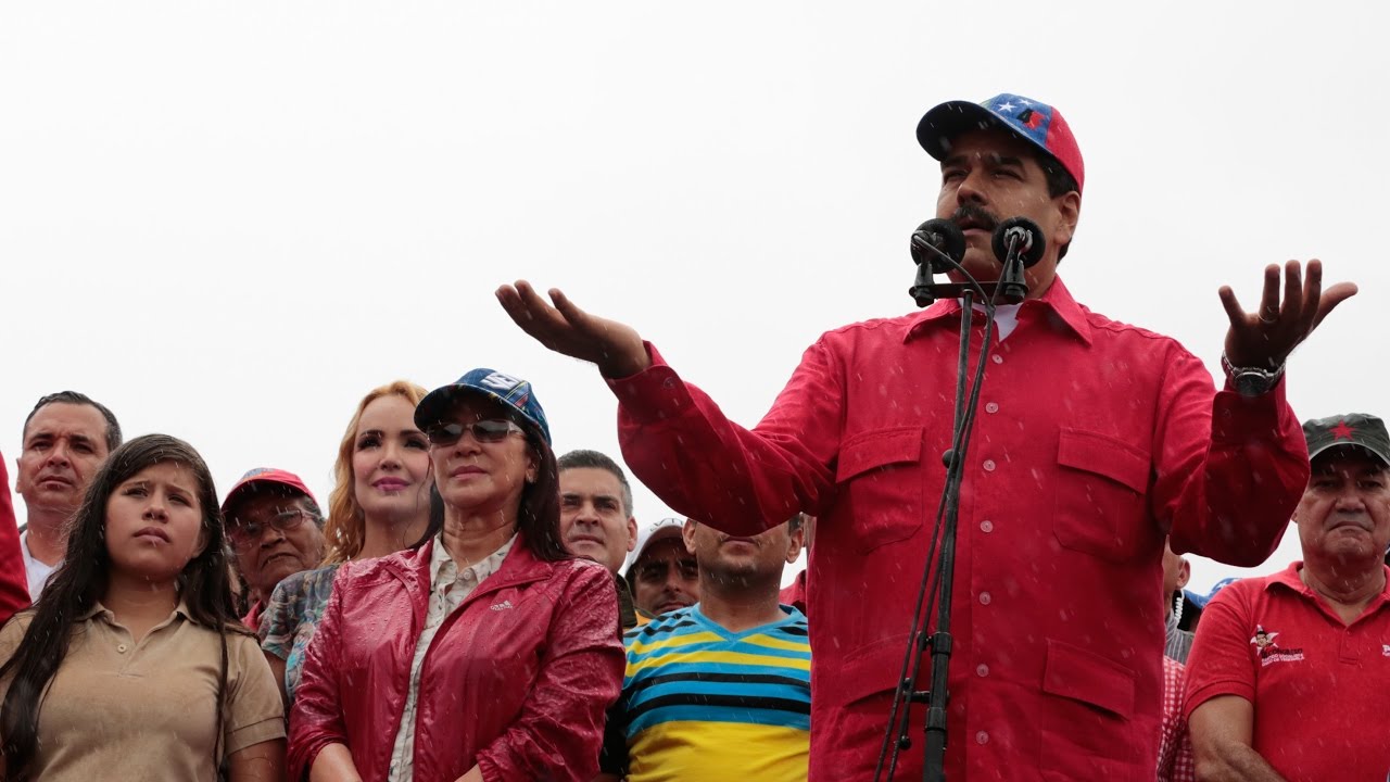 Presidente Maduro en la marcha antiimperialista en Los Pr&oacute;ceres, 9 marzo 2017, completo