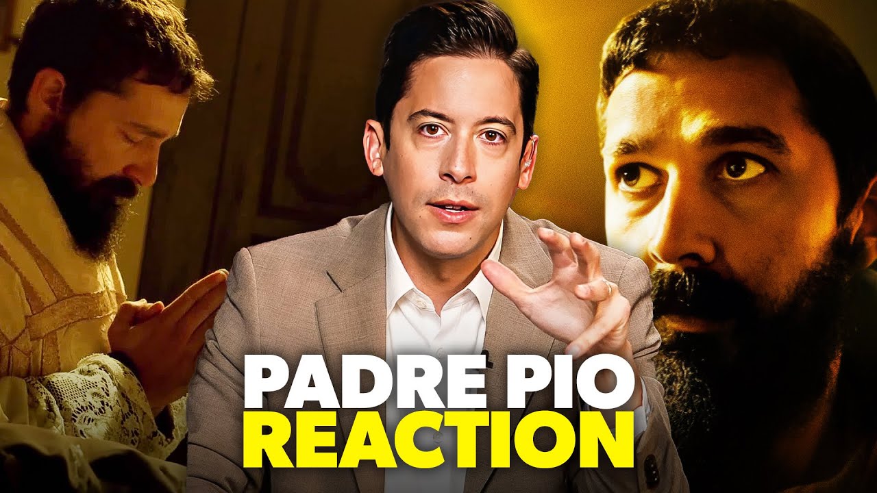 Майкл Ноулз РЕАКЦИЯ на песню Шайи ЛаБафа «Padre Pio» | Реакция на трейлер фильма