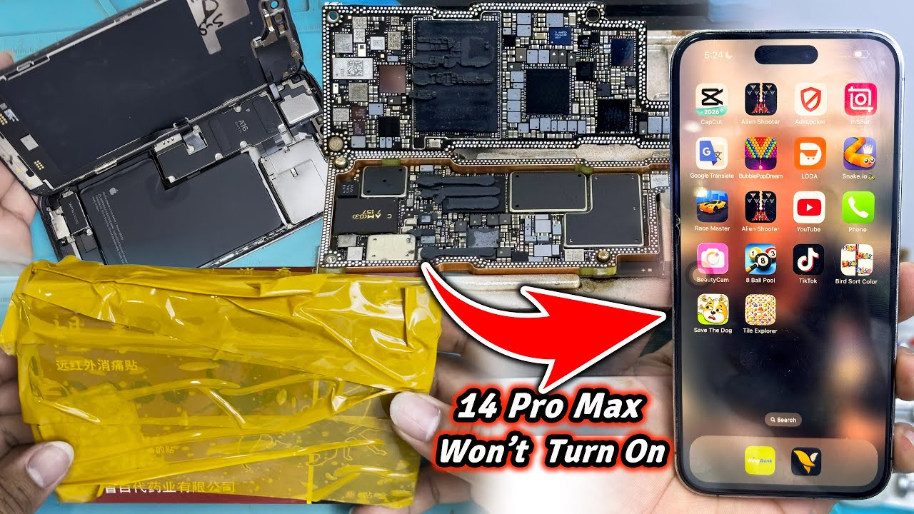 iPhone 14 Pro Max Won't Turn On No Power