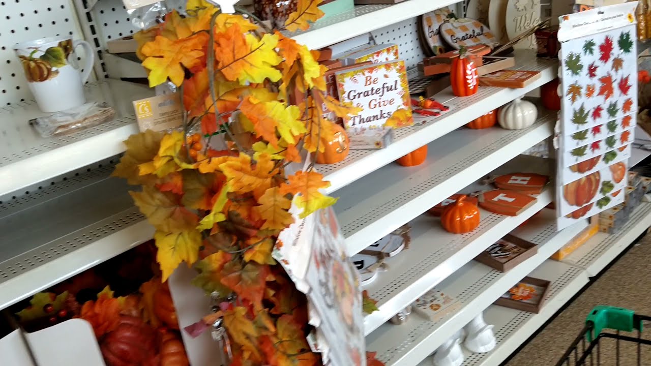 SHOP WITH ME ❗ DOLLAR TREE FALL 2021 DECOR