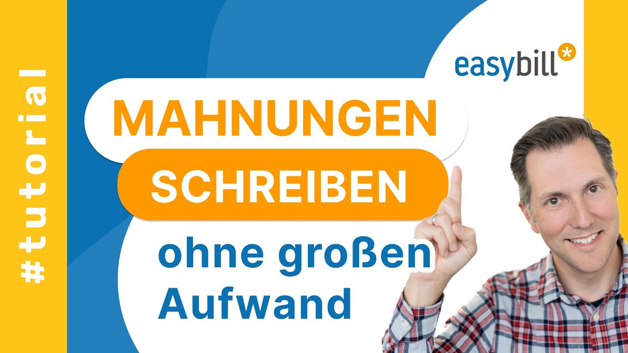Mahnungen (automatisch) erstellen | easybill macht's einfach