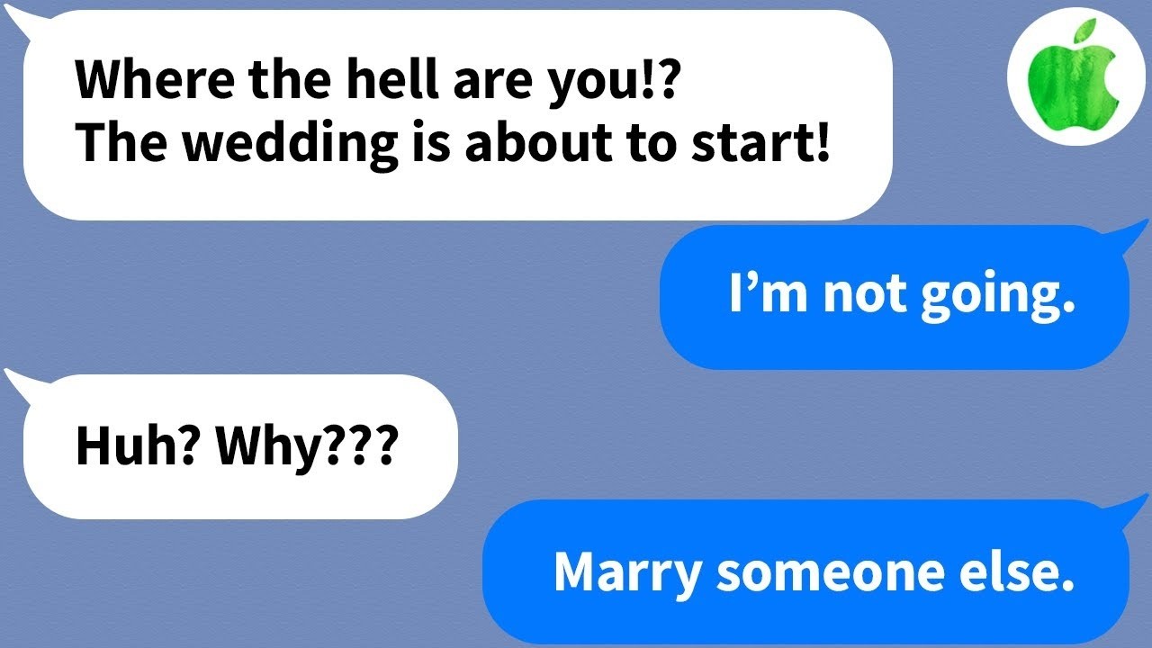 【Apple】I walked away from the wedding last minute... When my fiance found out why...
