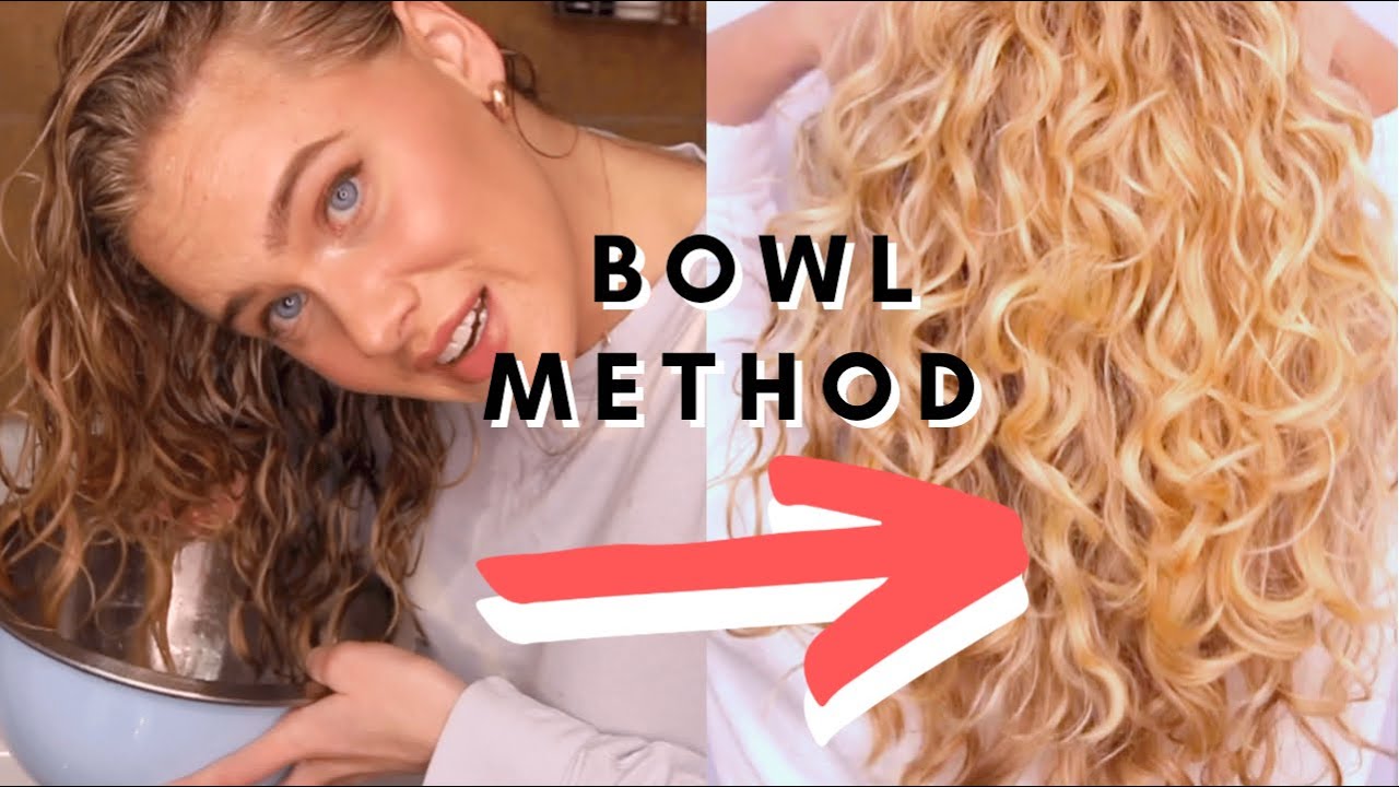 Trying the Bowl Method on Wavy/Curly Hair ! Insane Results 😍