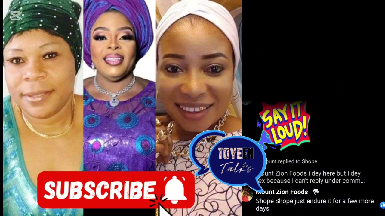 Mama Obanla Elizabeth is very generous of Alhaja Lizzy...Speaks