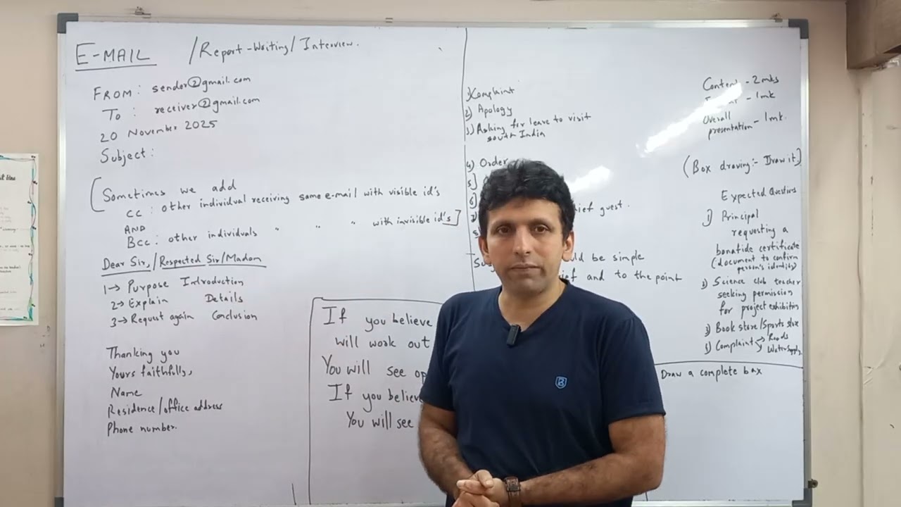 Email Writing | Format, Types & Examples | English Lecture Series | Programmatix Institute