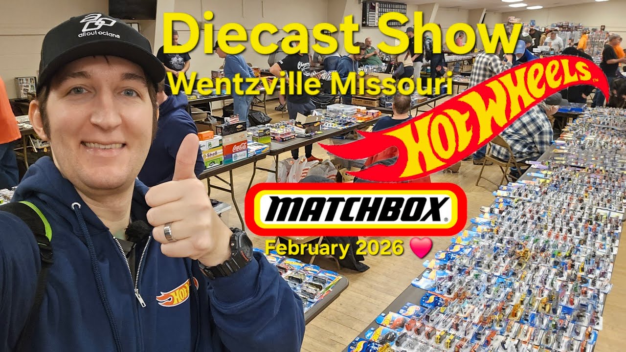 Wentzville Diecast Show February 2026 - Hot Wheels - Matchbox - St. Charles St. Louis Missouri