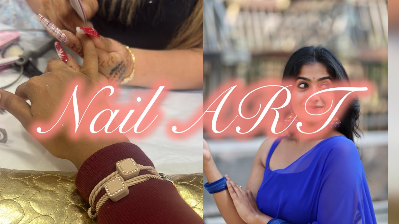 Nail Art 💅|| Soundaryareddyvlogs || Soundarya 
