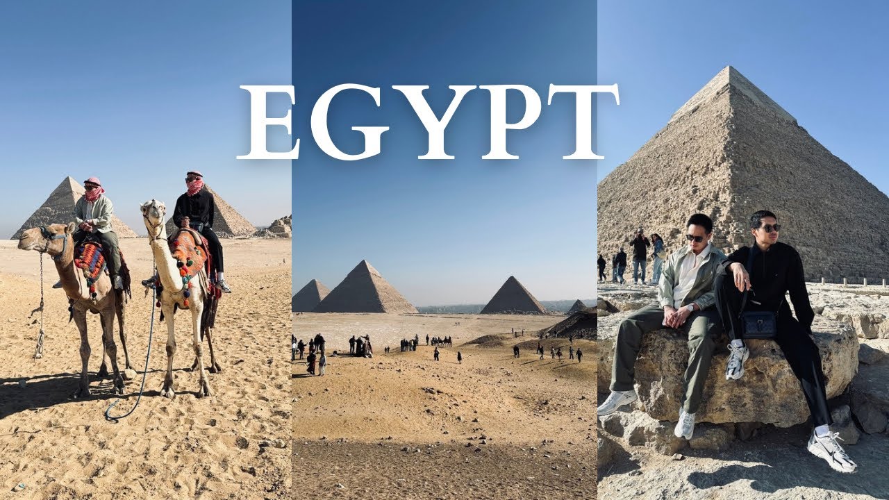 Quick Egypt trip 2024 🇪🇬 (Pyramids of Giza, great Sphinx, Old Cairo & Citadel)
