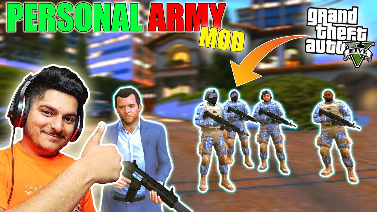 How to Install Personal Army Mod in GTA 5 With Full Guide | Personal Bodyguard in GTA 5