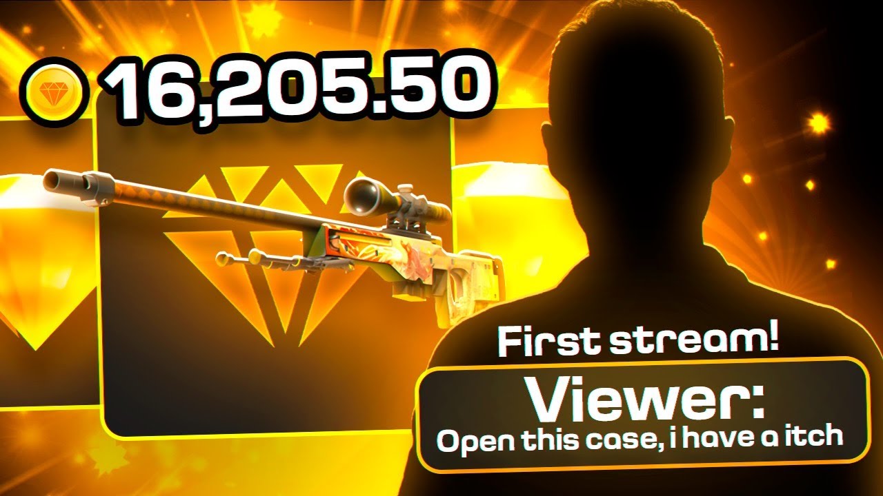 CRAZIEST DRAGON LORE PULL EVER (ON FIRST STREAM!) CSGOGEM