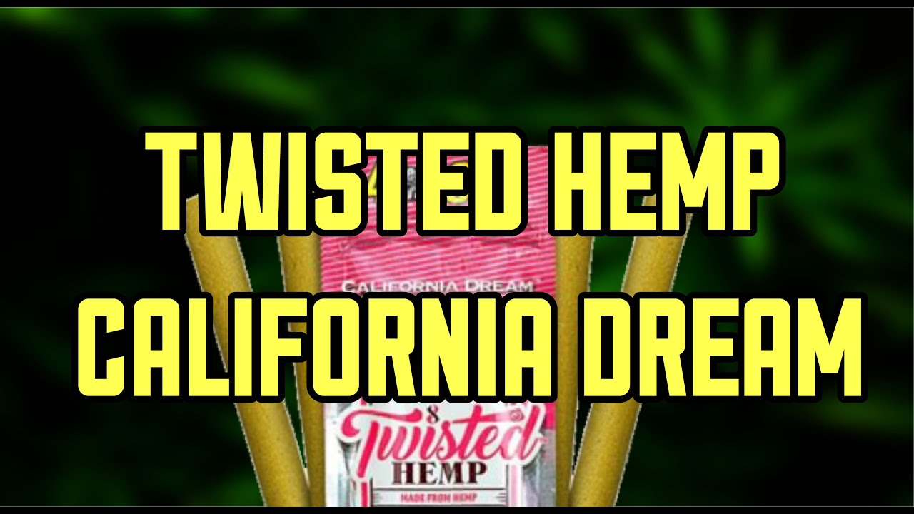 4K TWISTED HEMP CALIFORNIA DREAM WRAPS