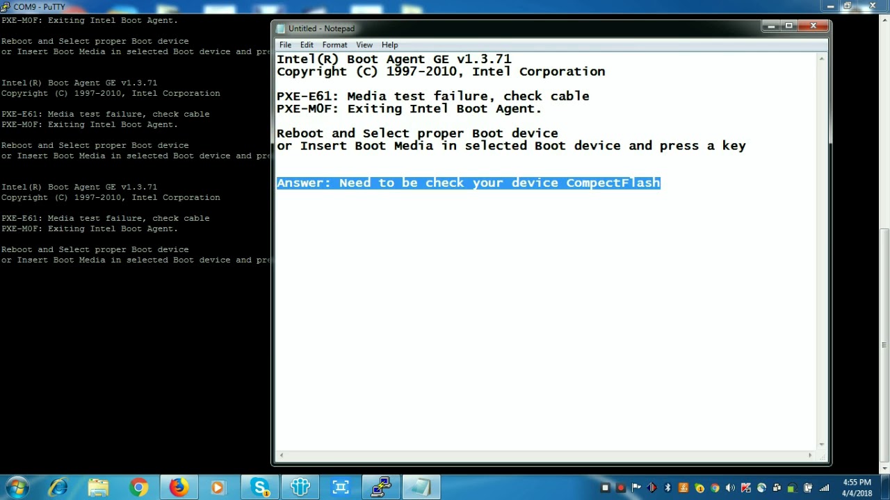Sophos or Cyberoam CompactFlash Error
