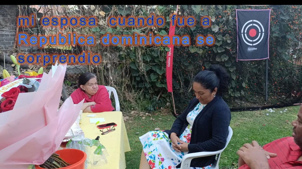 La reacción de mi esposa cuando fue por primera vez a República Dominicana