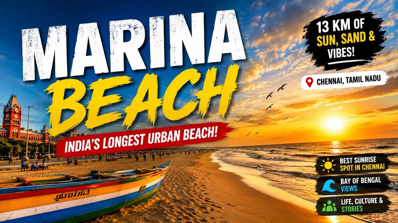 Chennai Marina beach Sunrise