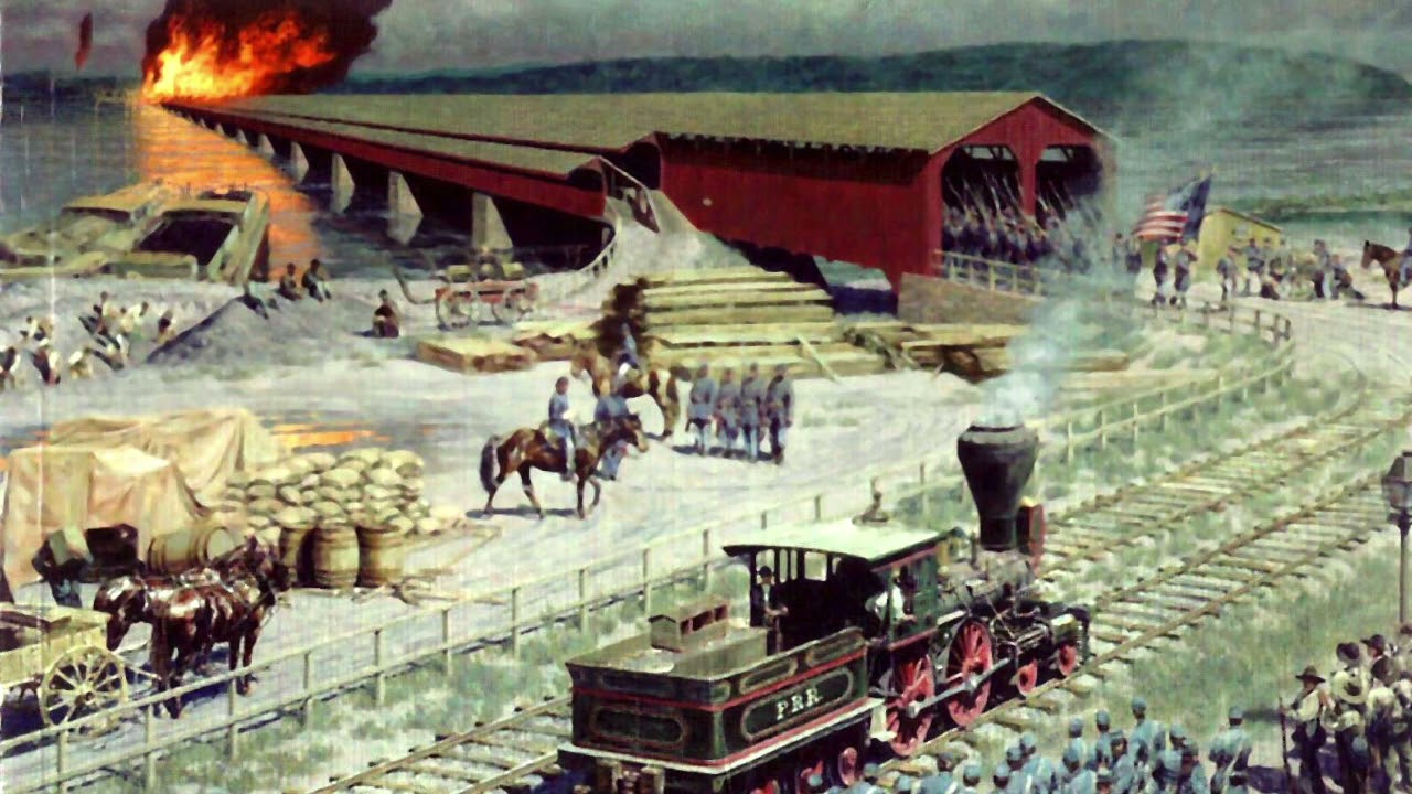 Columbia Wrightsville - World's Longest Bridge 1814, Civil War Battle, Forgotten Super Structure PA
