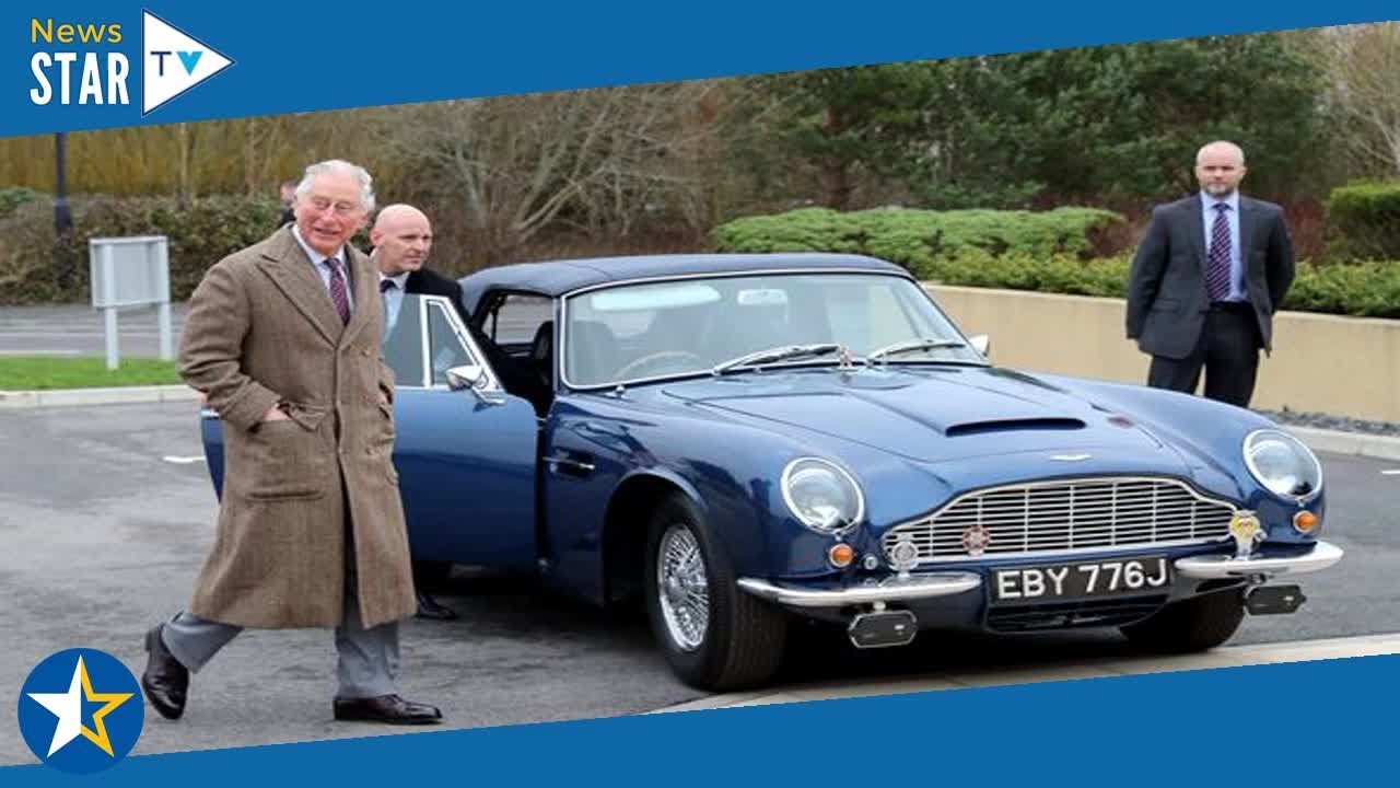 Inside King Charles&rsquo; car collection, including his wine-powered Aston Martin