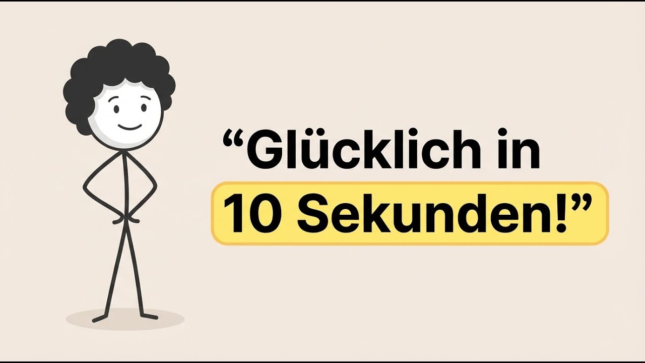 5 psychologische Tricks, die dein Glück in 10 Sekunden verändern