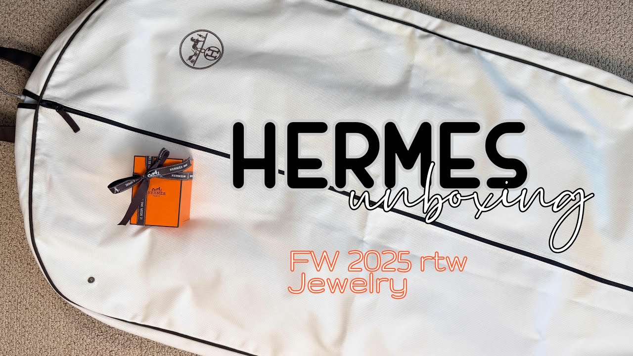 Распаковка коллекции Hermes 🍊 Коллекция осень-зима 2025: готовая одежда и ювелирные изделия