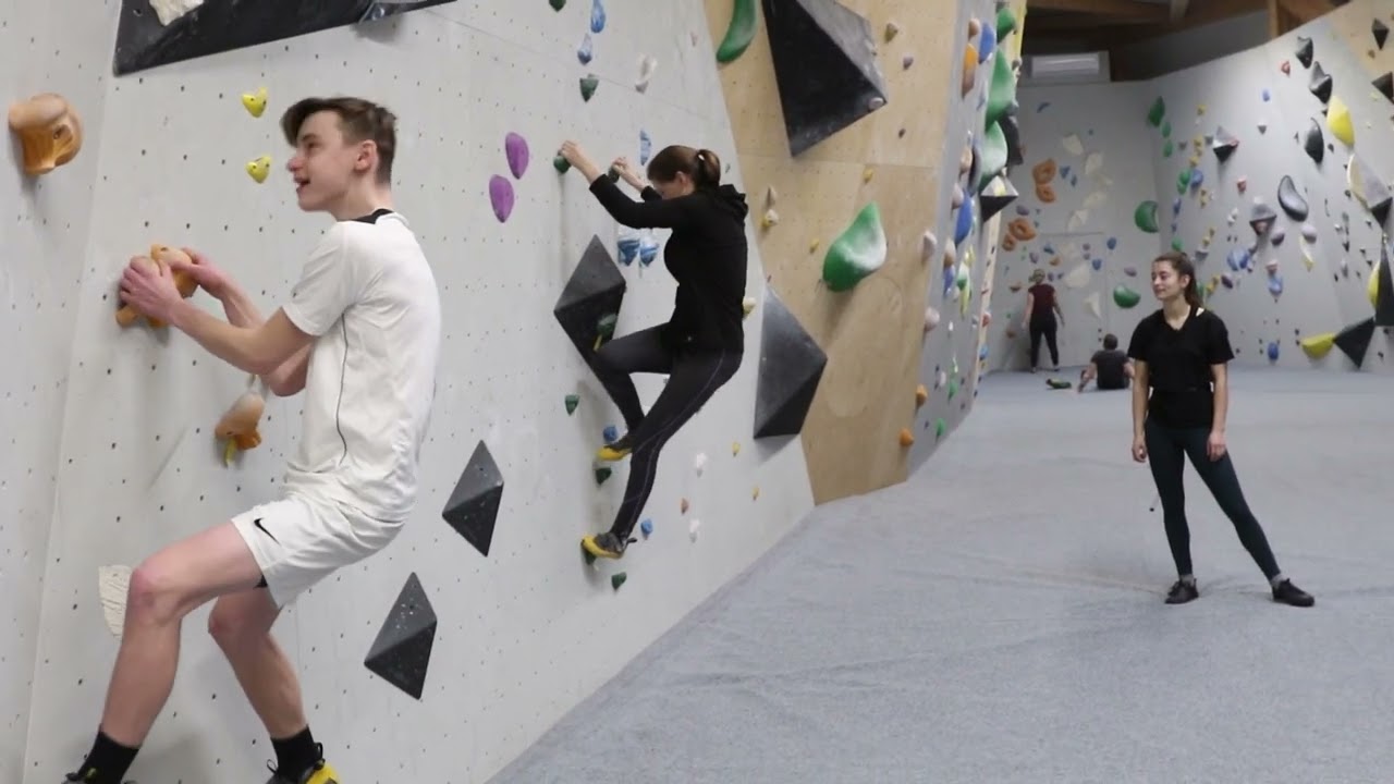 Klettern als Inklusion: NEW Boulderkursus